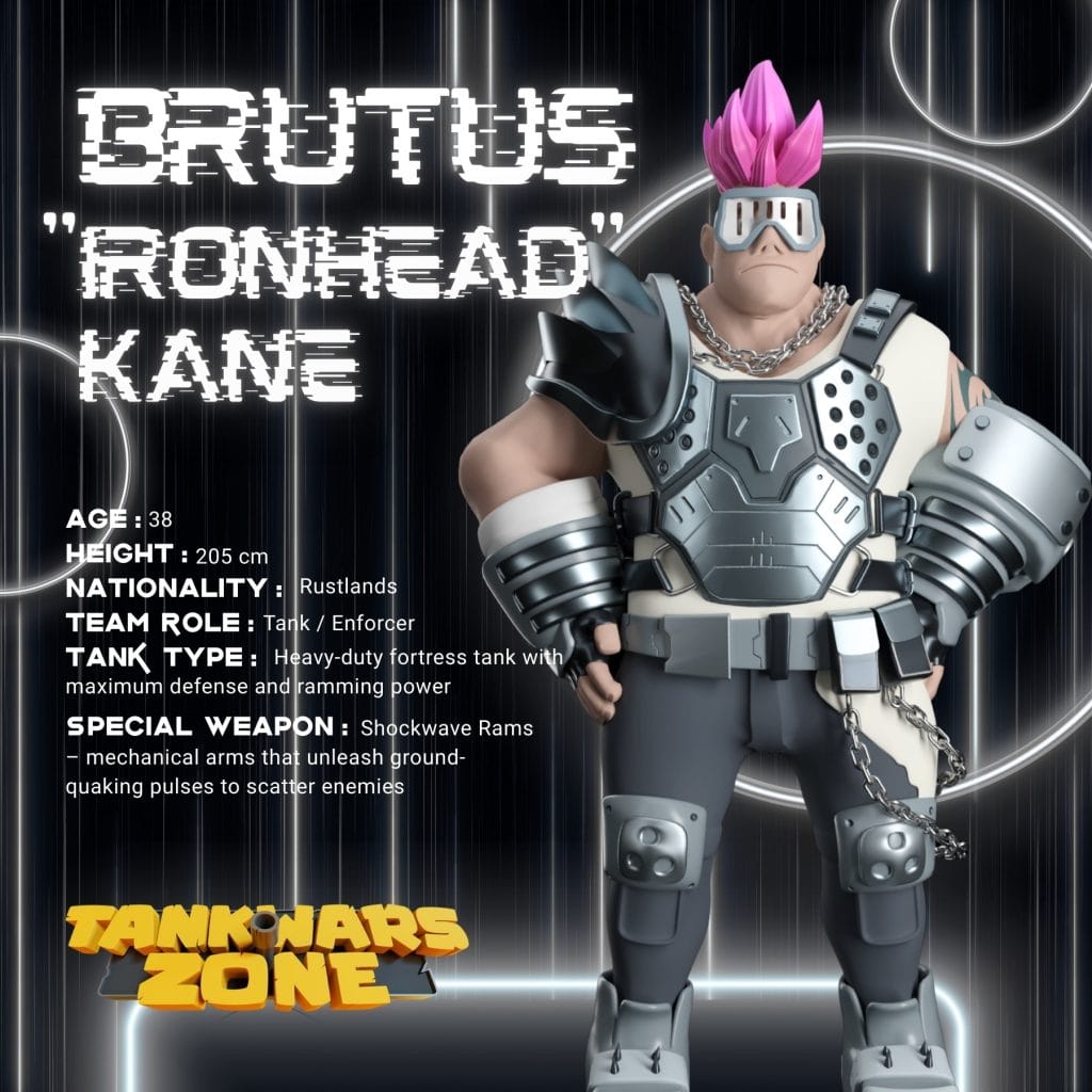 BRUTUS “IRONHEAD” KANE